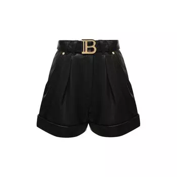 Кожаные шорты Balmain