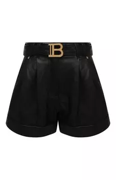 Кожаные шорты Balmain