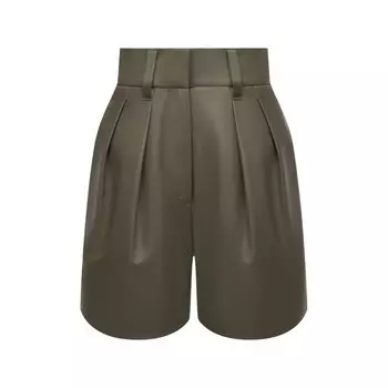 Кожаные шорты Brunello Cucinelli