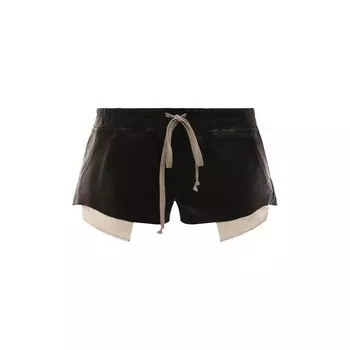 Кожаные шорты Rick Owens