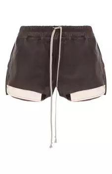 Кожаные шорты Rick Owens