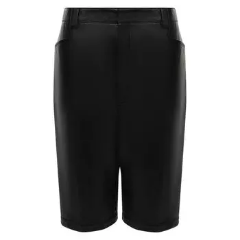Кожаные шорты Saint Laurent
