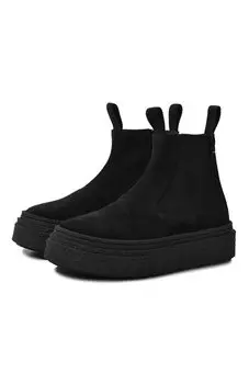 Кожаные слипоны MM6