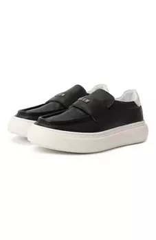 Кожаные слипоны MSGM kids