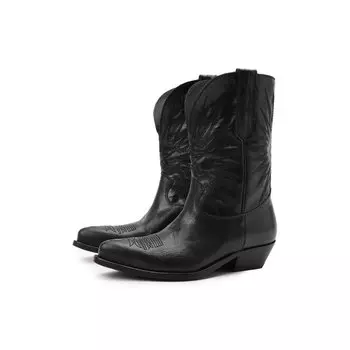 Кожаные сапоги Wish Star Low Golden Goose Deluxe Brand