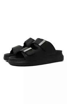 Кожаные шлепанцы Alexander McQueen