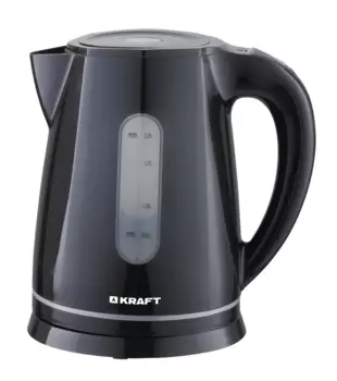 Чайник KRAFT KF-KP1750BL 1.8л. 2200Вт, пластик, черный