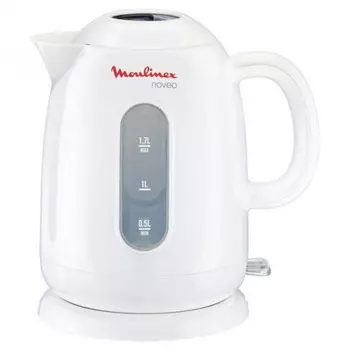 Чайник электрический Moulinex BY282130 1.7л. 2.4 кВт, пластик, белый (0000278668)