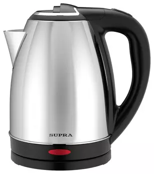 Чайник электрический SUPRA KES-1800 1.8л. 1.5 кВт, нержавеющая сталь, сталь/черный (KES-1800)