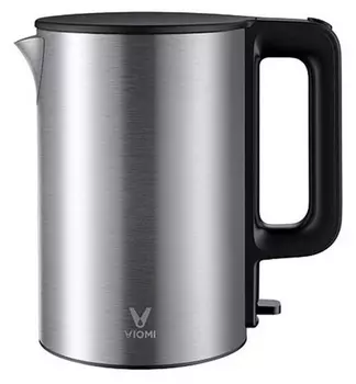 Чайник Viomi Mechanical Kettle 1.5л. 1.8 кВт, металл/пластик, серебристый/черный (V-MK151B)