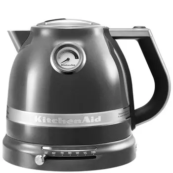 Чайник электрический KitchenAid Artisan 5KEK1522EMS 1.5л. 2.4 кВт, металл, серый
