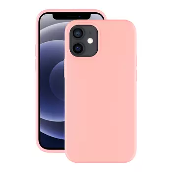 Чехол Deppa Gel Color для смартфона Apple iPhone 12 mini, термопластичный полиуретан (TPU), розовый (87764)