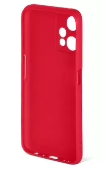 Чехол DF для смартфона Realme 9 Pro, силикон, красный (DF rmCase-13 (red))