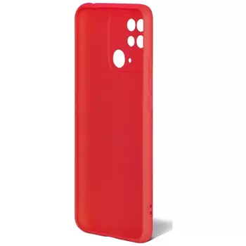 Чехол DF для смартфона Xiaomi Redmi 10C, силикон, красный (DF xiCase-64 (red))