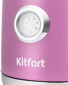 Чайник Kitfort 1.7л. 2200Вт, пластик, бирюзовый (КТ-6144-2)