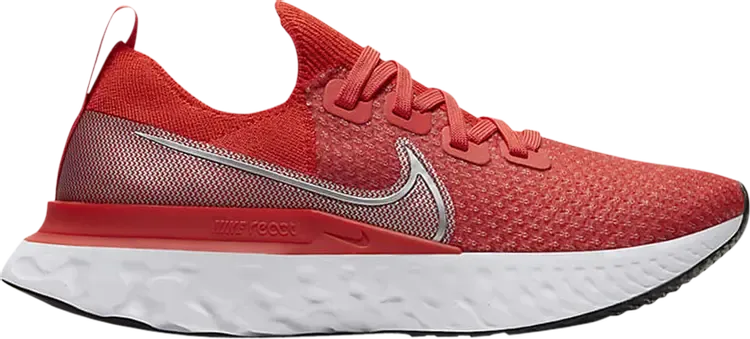 Кроссовки Nike Wmns React Infinity Run Flyknit 'Chile Red', красный