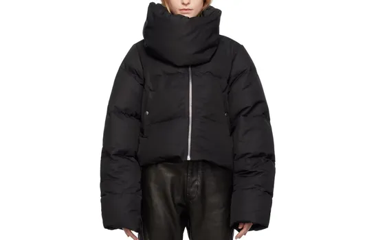 Пуховик женский Rick Owens, черный