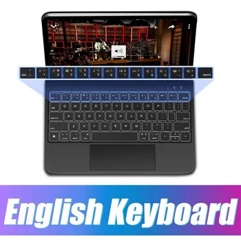 Чехол для Apple Magic Keyboard iPad Air 4 5 iPad Pro 11 12,9, чехол для iPad 10-го поколения, чехол с плавающей клавиатурой и трекпадом Pro 11 2018 - 2022 белый