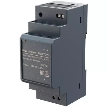 Блок питания PSL016 24В 30Вт Maytoni Блоки питания 24В 821015