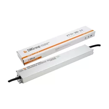 Блок питания IP67 220V ультратонкий SWG XTW-200-24