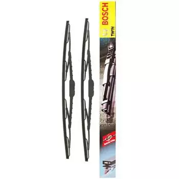 Щетки стеклоочистителя BOSCH Twin со спойлером 600/575mm (610 S)