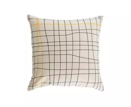 Чехол на подушку Saori в полоску 45 x 45 см