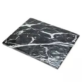 Блюдо черное Kulsan Marble 32,5х26,5 см