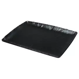 Блюдо черное Kulsan Polaris 26,5х32,5 см