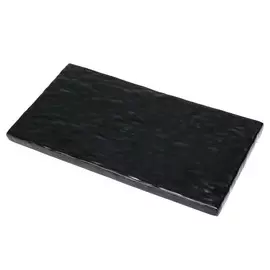 Блюдо черное Kulsan Stone 32,5х17,7 см