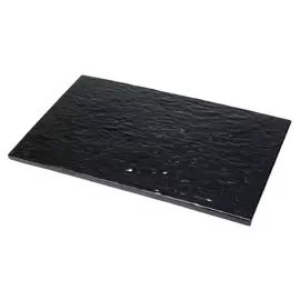Блюдо черное Kulsan Stone 53х32,5 см