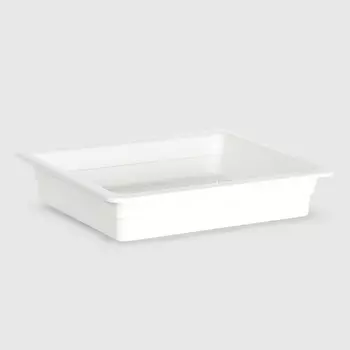 Блюдо Kulsan Cream white прямоугольное 28,5х32,5 см