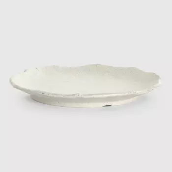 Блюдо Kulsan White granite круглое 28 см
