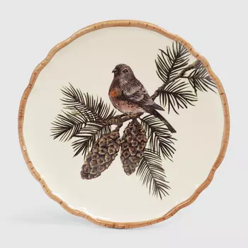 Блюдо новогоднее Teammann Tableware DH1620301 Лесная сказка 31 см