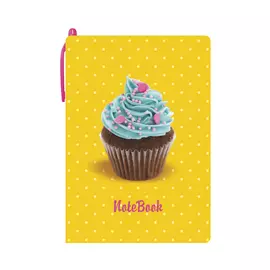 Блокнот с ручкой Lamark Sweet Caramel 105х150 мм