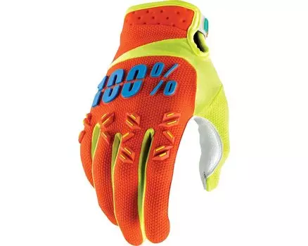 Велоперчатки 100% Airmatic Glove, оранжевый, 2017