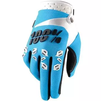 Велоперчатки 100% Airmatic Glove, синий, 2017