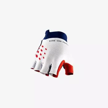 Велоперчатки 100% Exceeda Gel Glove, белый 2019