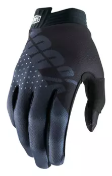 Велоперчатки 100% ITrack Glove Black/Charcoal