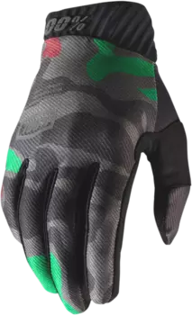 Велоперчатки 100% Ridefit Glove Black Camo 2019