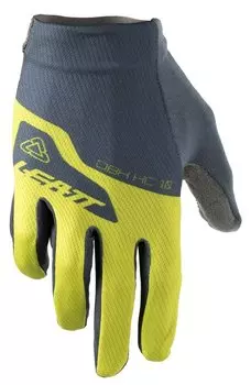 Велоперчатки Leatt DBX 1.0 Glove, желтые, 2018