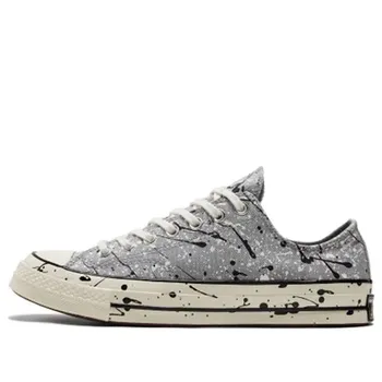 Кроссовки chuck 70 low 'archive paint splatter' Converse, серый