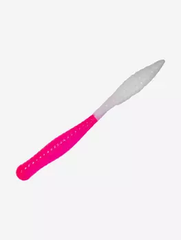 Силикон TROUT LURE (SANSAN) в банке, BEAVER 77, СЫР,COL. 11 (White-Pink), (10шт), Мультицвет