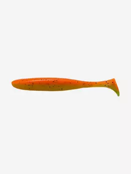 Силиконовая приманка Виброхвост SANSAN VIBRO MALEK 120 (Col. 23 SUN SHINE LEMON), Оранжевый