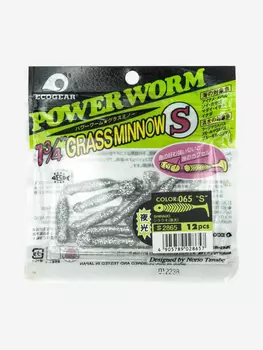Силиконовые приманки Ecogear Grass Minnow S 1.75 065, Белый