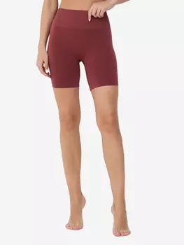 Шорты женские "True" YogaDress Seamless, Красный