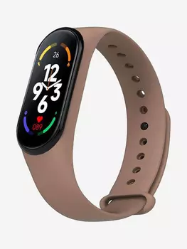 Смарт-часы BandRate Smart BRSM777BBR с шагомером, мониторингом сна, счетчиком калорий, Коричневый