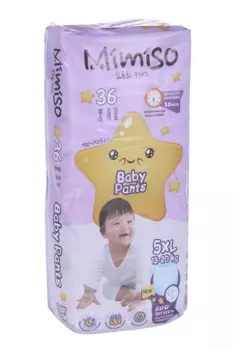 Трусики-подгузники MIMISO одноразовые д/детей XL (13-20 кг), 36 шт