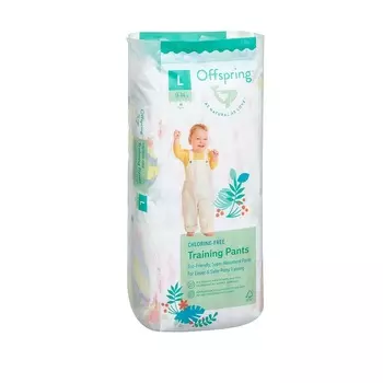 Трусики-подгузники Offspring L (9-14кг), 36 шт, Небо