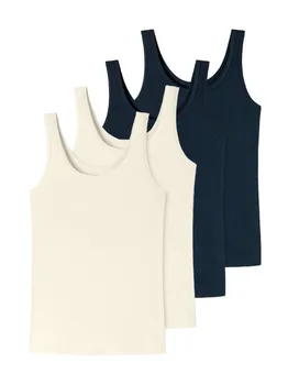 Майка UNCOVER BY SCHIESSER, цвет off/white/dunkelblau