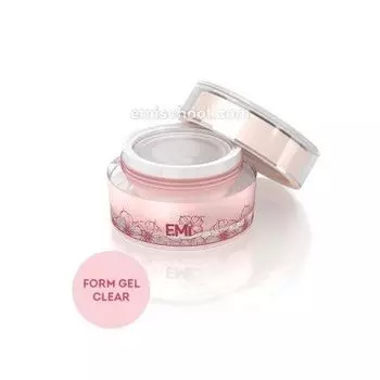E.MI, Form Gel Clear, Прозрачный гель для моделирования на формах, 15 г